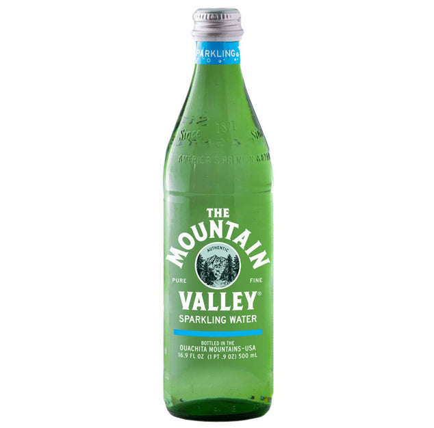 Mountain Valley - Sparkling Water - 16.9 oz (12 Glass Bottles)