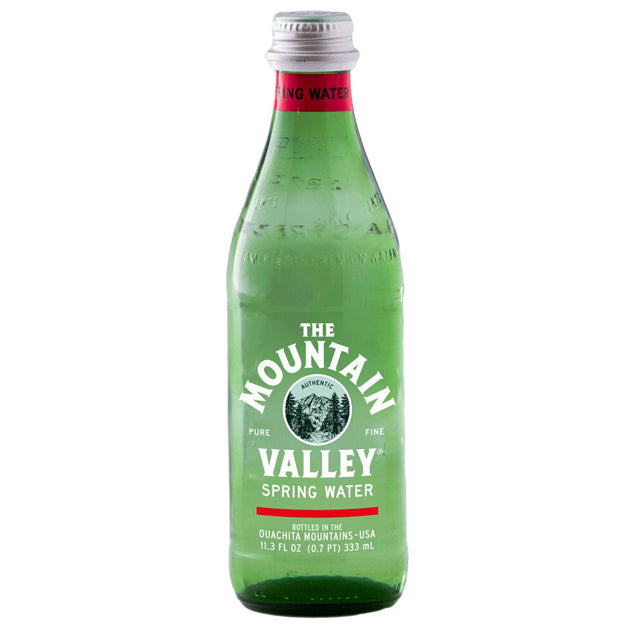 Mountain Valley - Spring Water - 11.3 oz (24 Glass Bottles)