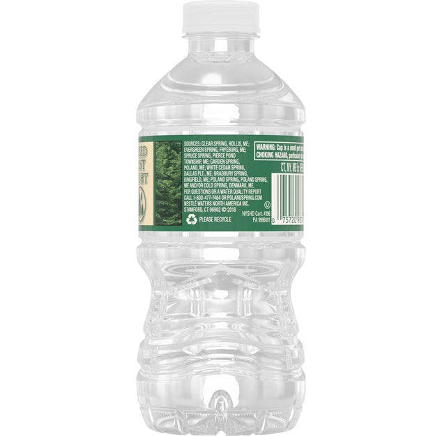 Poland Spring - Spring Water - 12 oz (24 Plastic Bottles)