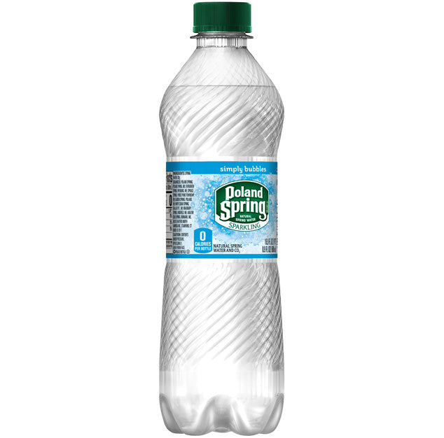 Poland Spring - Sparkling Water - 16.9 oz (24 Plastic Bottles)