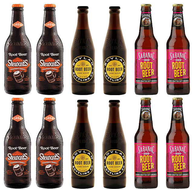 Assorted Variety Packs - Root Beer - 12 oz (12 Glass Bottles)