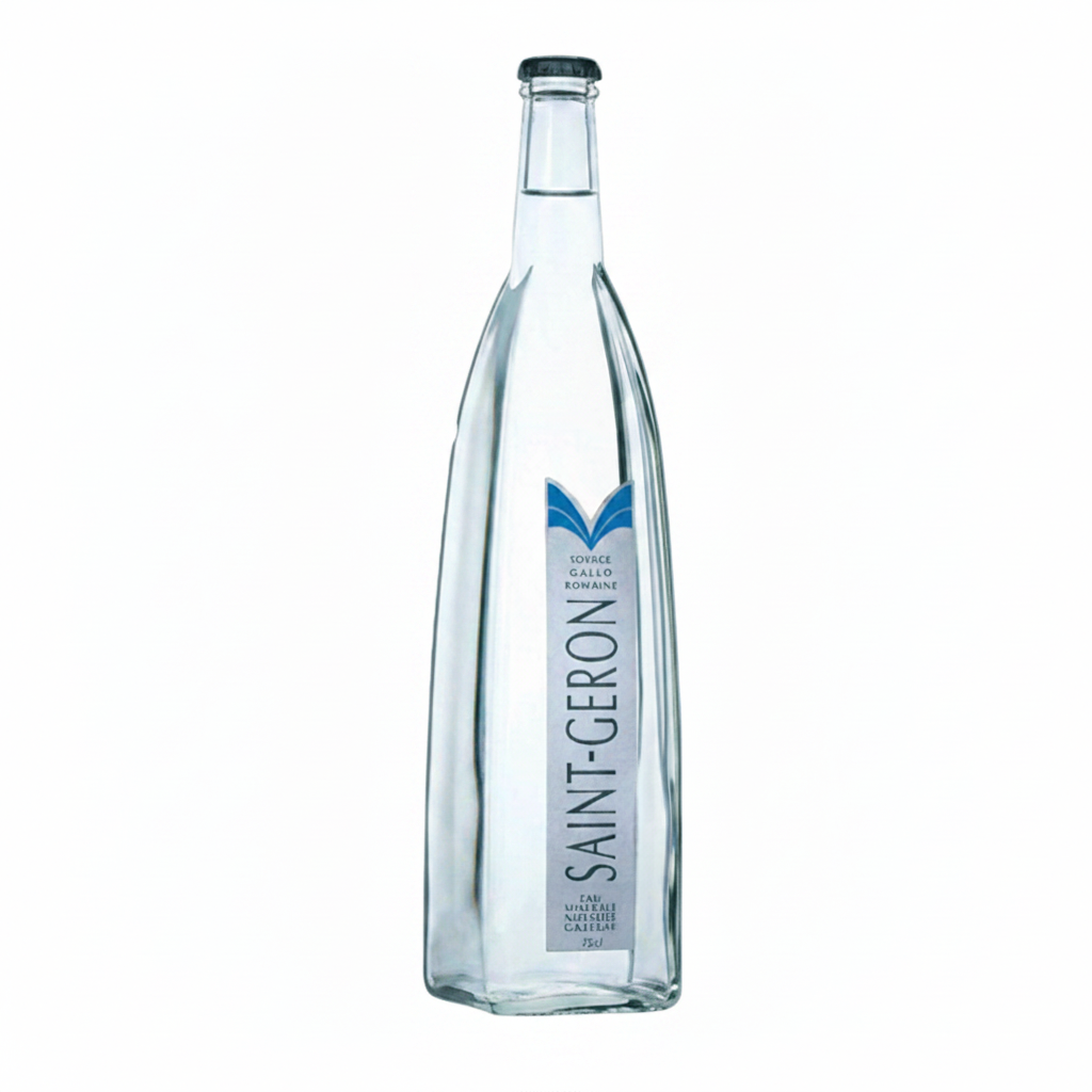 Saint Geron - Sparkling Natural Mineral Water - 750 ml (6 Glass Bottles)