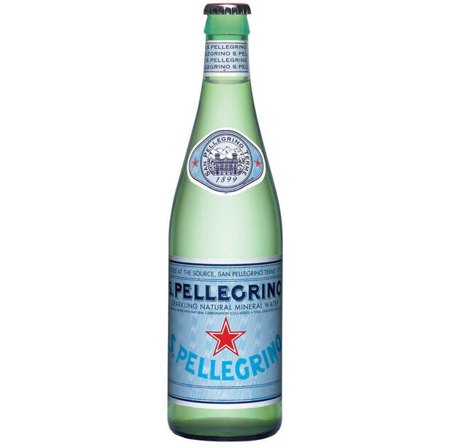 San Pellegrino - Sparkling Water - 500 ml (24 Glass Bottles)