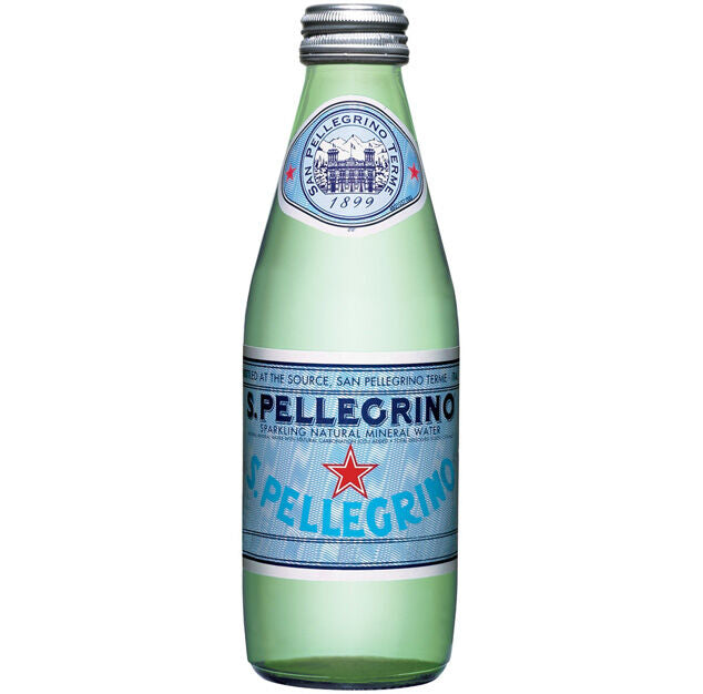 San Pellegrino - Sparkling Water - 250 ml (24 Glass Bottles)