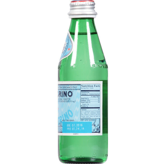 San Pellegrino - Sparkling Water - 250 ml (24 Glass Bottles)