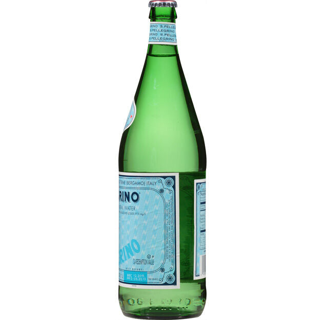 San Pellegrino - Sparkling Water - 1 L (1 Glass Bottle)