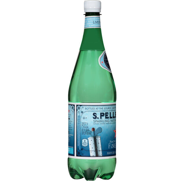 San Pellegrino - Sparkling Water - 1 L (12 Plastic Bottles)