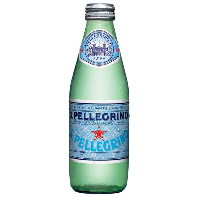 San Pellegrino - Sparkling Water - 250 ml (6 Glass Bottles)