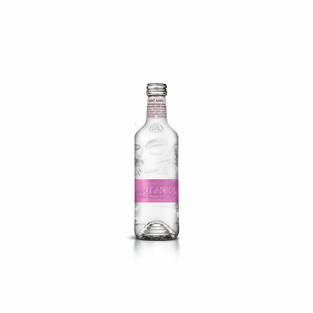 Sant Aniol - Volcanic Origin - Sparkling Natural Mineral Water - 330 ml (12 Glass Bottles)