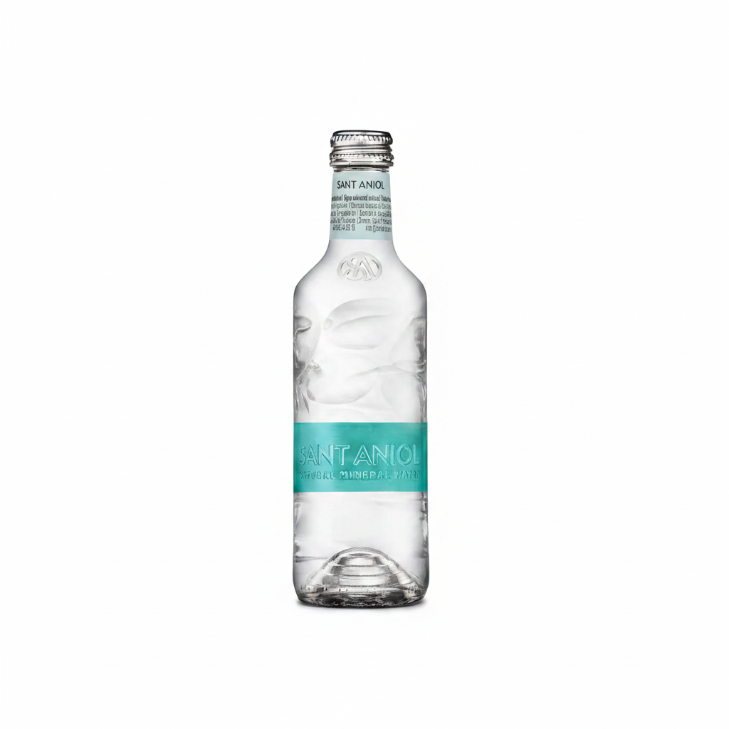 Sant Aniol - Volcanic Origin - Natural Mineral Water - 330 ml (12 Glass Bottles)