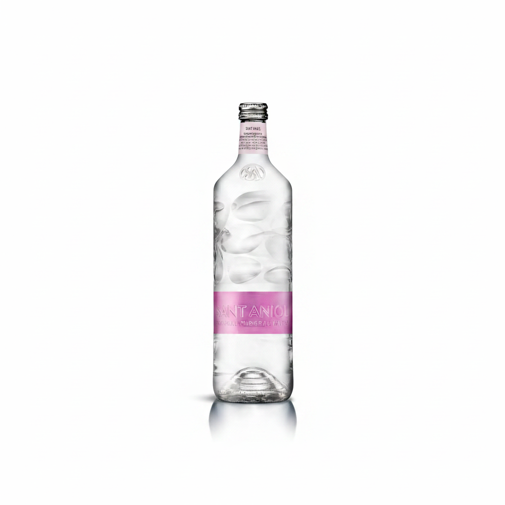 Sant Aniol - Volcanic Origin - Sparkling Natural Mineral Water - 750 ml (12 Glass Bottles)