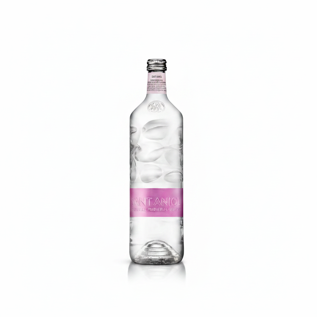 Sant Aniol - Volcanic Origin - Sparkling Natural Mineral Water - 750 ml (3 Glass Bottles)