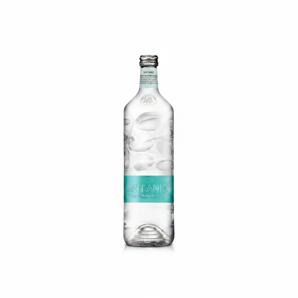 Sant Aniol - Volcanic Origin - Natural Mineral Water - 750 ml (15 Glass Bottles)