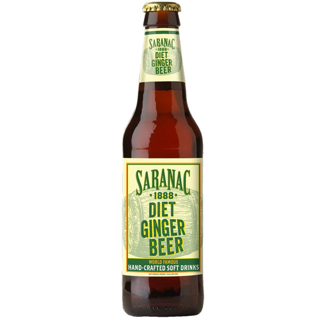 Saranac - Diet Ginger Beer - 12 oz (12 Glass Bottles)