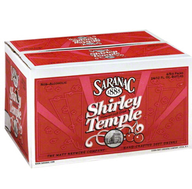 Saranac - Shirley Temple - 12 oz (24 Glass Bottles)