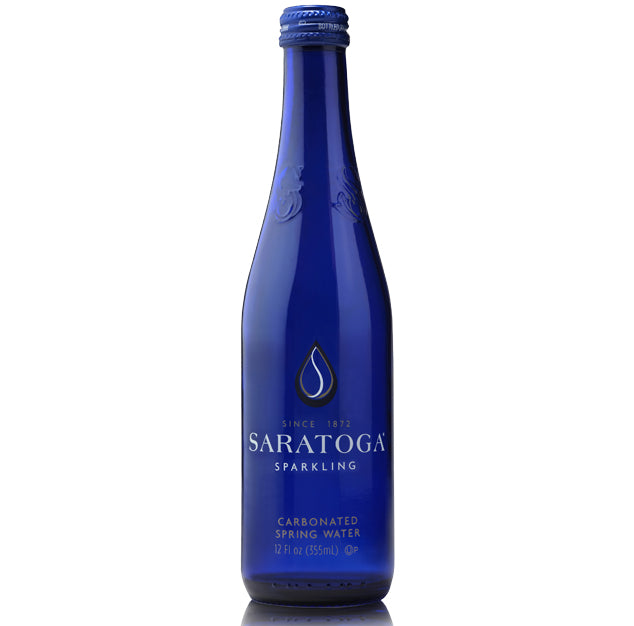 Saratoga - Sparkling Water - 12 oz (24 Glass Bottles)