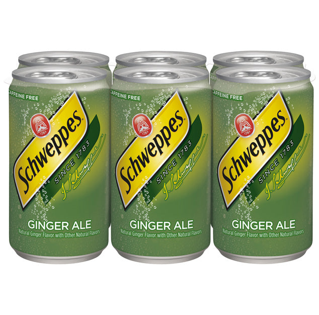 Schweppes - Ginger Ale - 7.5 oz (24 Cans)