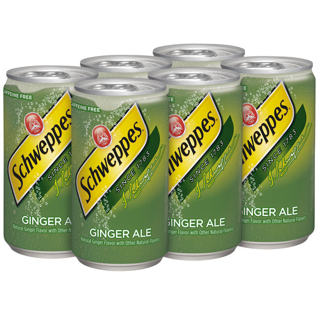 Schweppes - Ginger Ale - 7.5 oz (24 Cans)