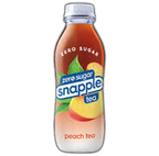 Snapple - Zero Sugar - Peach Tea - 16 oz (12 Plastic Bottles)