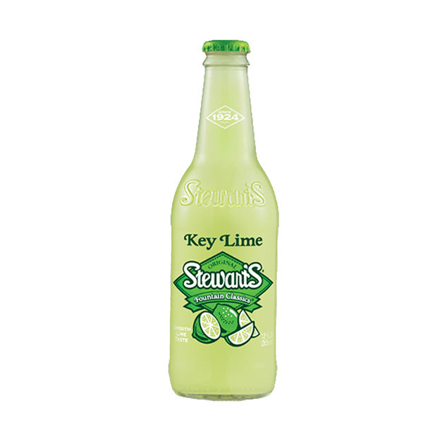 Stewart's - Key Lime - 12 oz (24 Glass Bottles)