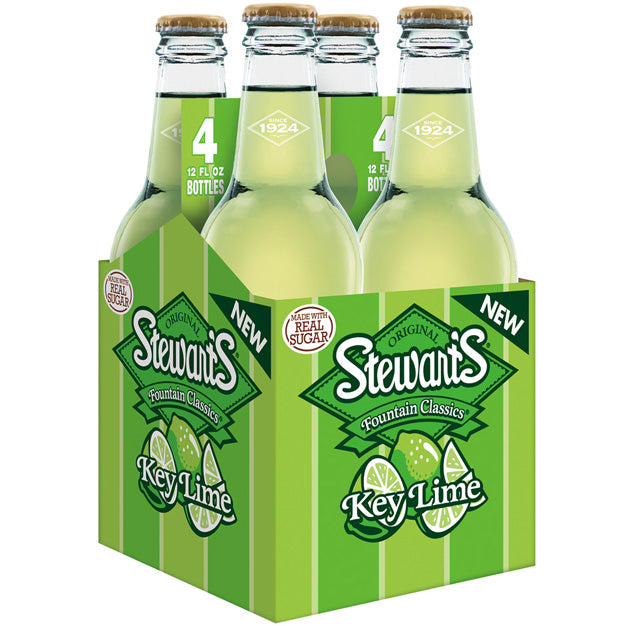 Stewart's - Key Lime - 12 oz (12 Glass Bottles)