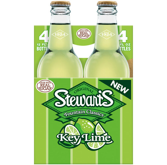 Stewart's - Key Lime - 12 oz (12 Glass Bottles)