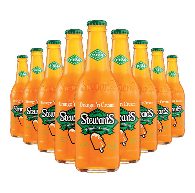 Stewart's - Orange 'N Cream - 12 oz (12 Glass Bottles)