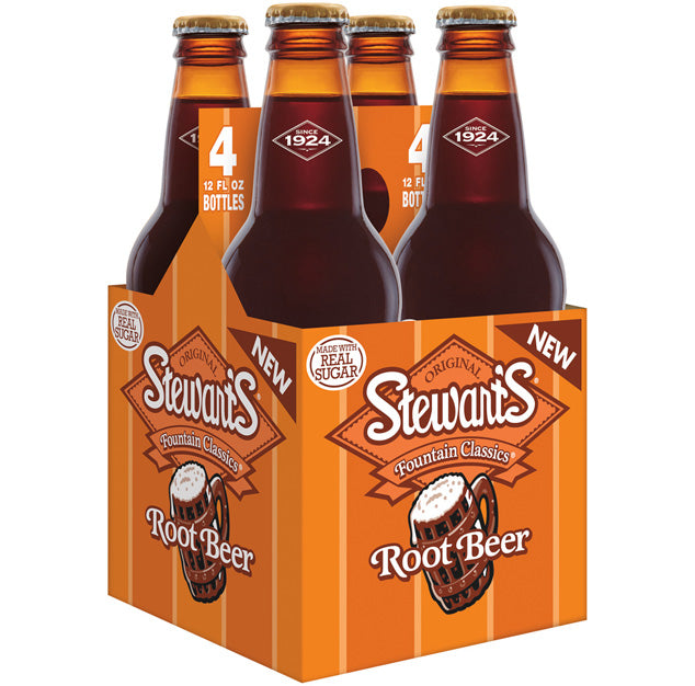 Stewart's - Root Beer - 12 oz (12 Glass Bottles)