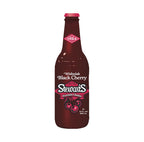 Stewart's - Black Cherry - 12 oz (24 Glass Bottles)