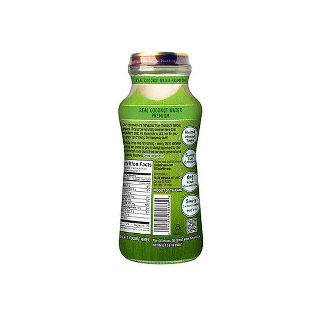 Taste Nirvana - Premium Coconut Water - 9.5 oz (12 Glass Bottles)