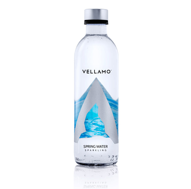 Vellamo - Spring Water - Sparkling - 330 ml (20 Glass Bottles)