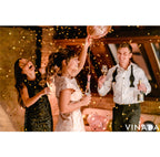 VINADA - Crispy Chardonnay and Sparkling Gold Variety Pack - Zero Alcohol Wine - 200 ml (12 Glass Bottles)