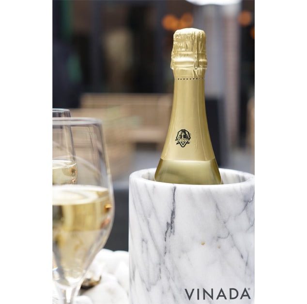 VINADA - Sparkling Gold and Sparkling Rose Variety Pack - Zero Alcohol Wine - 750 mL (8 Glass Bottles)