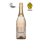 VINADA - Crispy Chardonnay and Sparkling Gold Variety Pack - Zero Alcohol Wine - 750 ml (12 Glass Bottles)