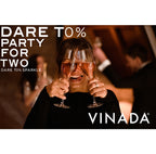 VINADA - Sparkling Rose (Zero Alcohol) Gift Pack - 750 ml (1 Glass Bottle)