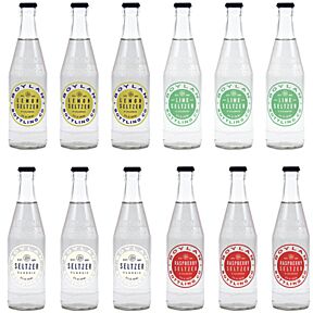 Boylan - Seltzer Variety Pack - 12 oz (12 Glass Bottles)