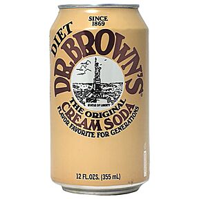 Dr. Browns - Diet Cream Soda - 12 oz (9 Cans)