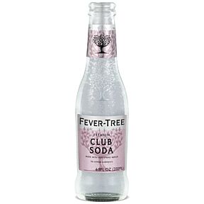 Fever Tree - Club Soda - 6.8 oz (24 Glass Bottles)