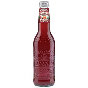 Galvanina - Organic Italian Soda Blood Orange - 12.8 oz (12 Glass Bottles)