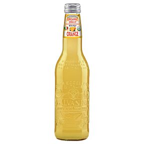 Galvanina - Organic Italian Soda Orange - 12 oz (12 Glass Bottles)