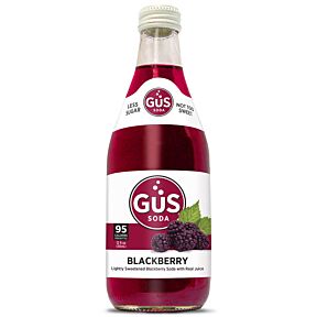 GUS Soda - Dry Blackberry - 12 oz (24 Glass Bottles)