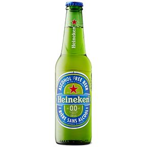 Heineken - Zero - Non Alcoholic Beer - 11.2 oz (12 Glass Bottles)