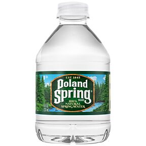 Poland Spring - Spring Water - 8 oz (48 Plastic Bottles)