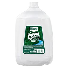 Poland Spring - Spring Water - 1 Gal (6 Plastic Bottles)