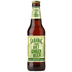 Saranac - Diet Ginger Beer - 12 oz (12 Glass Bottles)