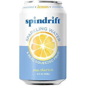 Spindrift - Sparkling Lemon - 12 oz (24 Cans)