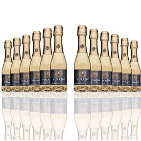 Vinada - Crispy Chardonnay (Zero Alcohol) - 200 ml (12 Glass Bottles)