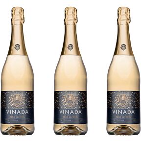 Vinada - Crispy Chardonnay (Zero Alcohol) - 750 ml (3 Glass Bottles)