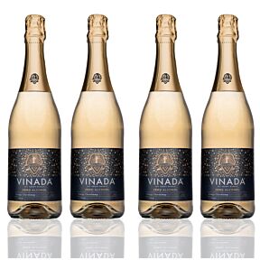 Vinada - Crispy Chardonnay (Zero Alcohol) - 750 ml (4 Glass Bottles)