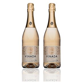 Vinada - Sparkling Gold - Zero Alcohol Wine - 750 mL (2 Glass Bottles)